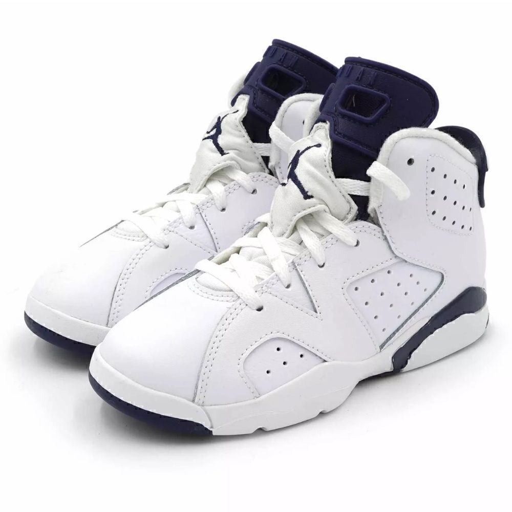 Nike AIR JORDAN 6 MIDNIGHT NAVY PS (PRESCHOOL) 2022